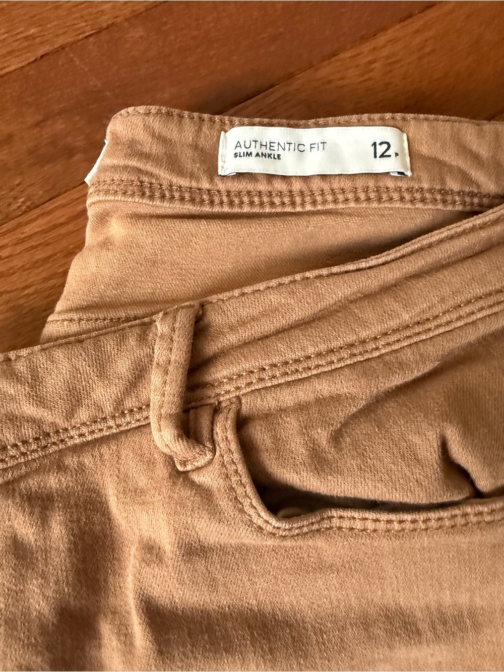 J Jill Authentic Fit Jeans - Camel colored